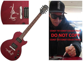 Neal Schon Journey Signed Les Paul Guitar COA Exact Proof Autographed
