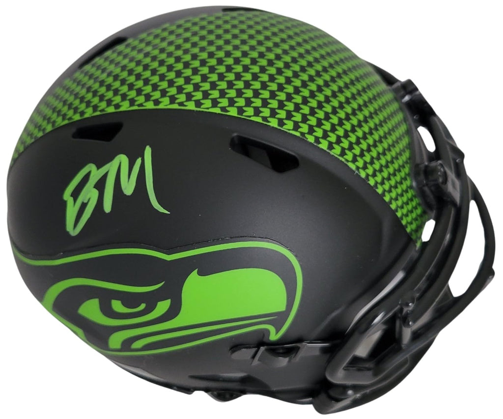 Byron Murphy Signed Seattle Seahawks Mini Football Helmet Proof COA Autographed,