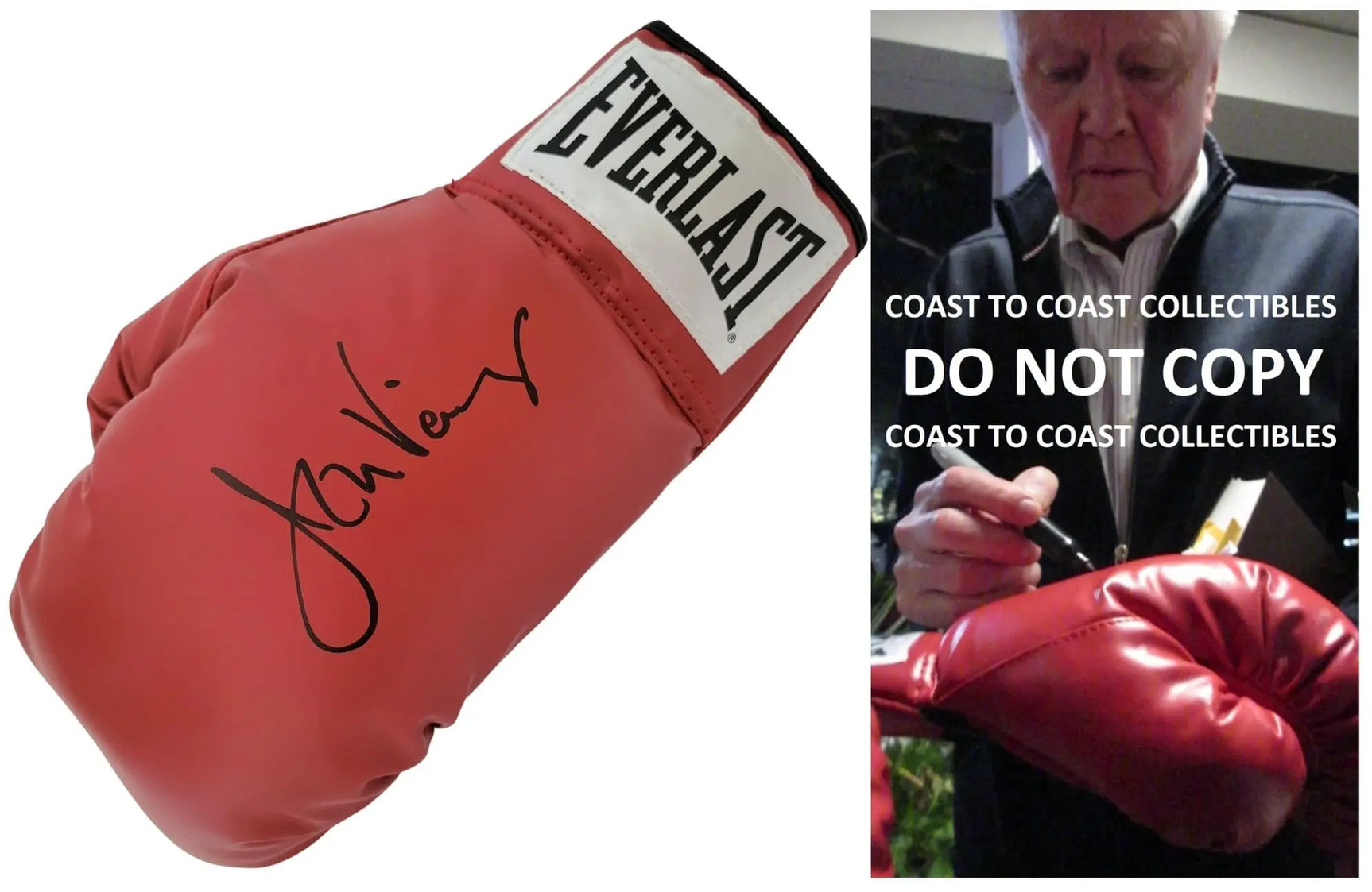 Jon Voight Signed Boxing Glove Proof COA Mickey Donovan The Champ Ali Autographed STAR