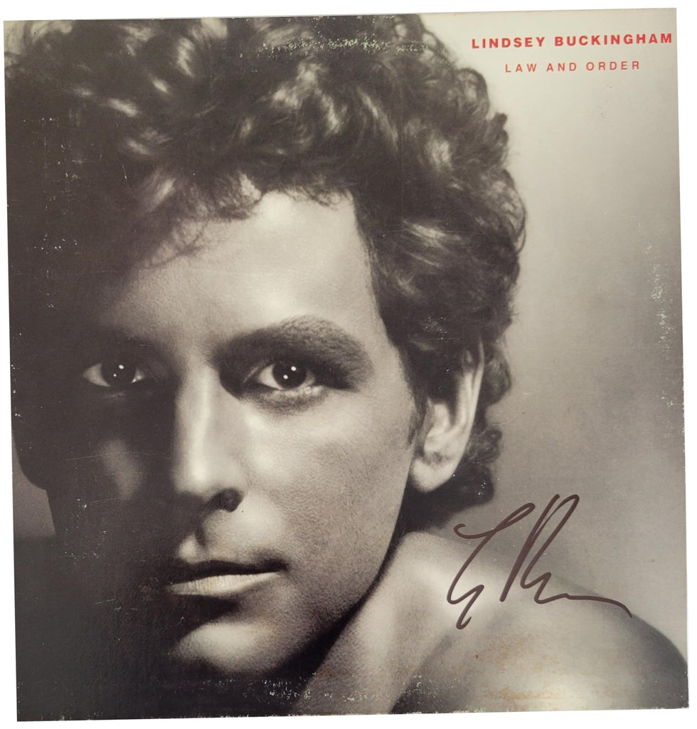 Lindsey Buckingham Signed Law and Order Album COA Proof Autographed Vinyl Record