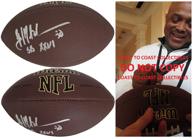 Brian Mitchell Signed Football COA Proof Autographed Philadelphia Eagles Washington