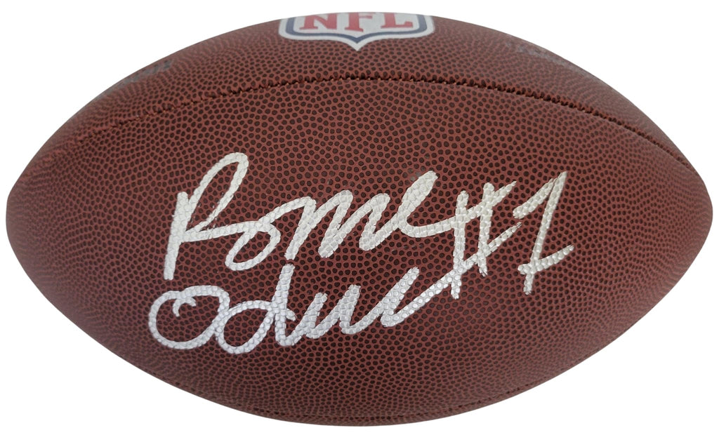 Rome Odunze Signed NFL Duke Football Proof COA Autographed Washington Huskies