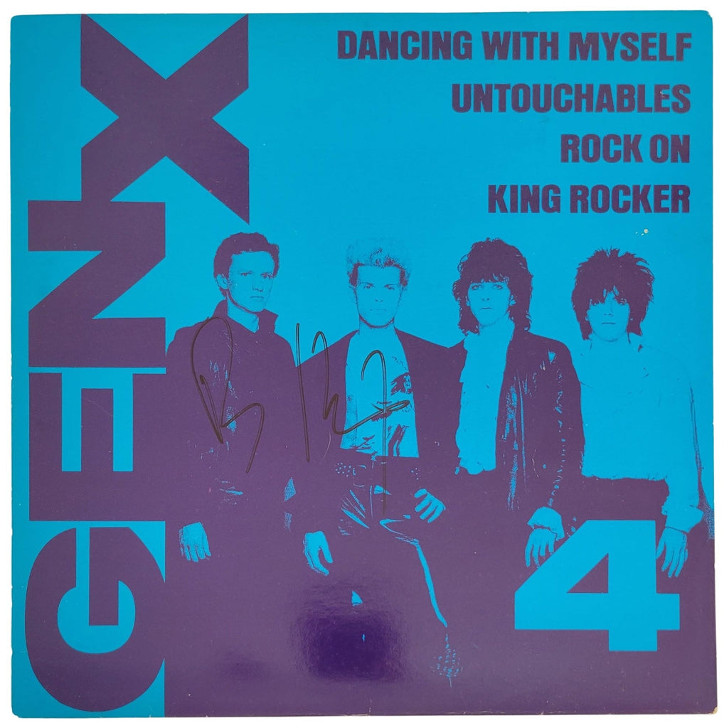 Billy Idol Signed Generation X Album COA Proof Autographed Dancing with Myself Vinyl Record STAR
