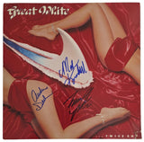 Great White Signed Twice Shy Album COA Exact Proof Autographed Vinyl Record