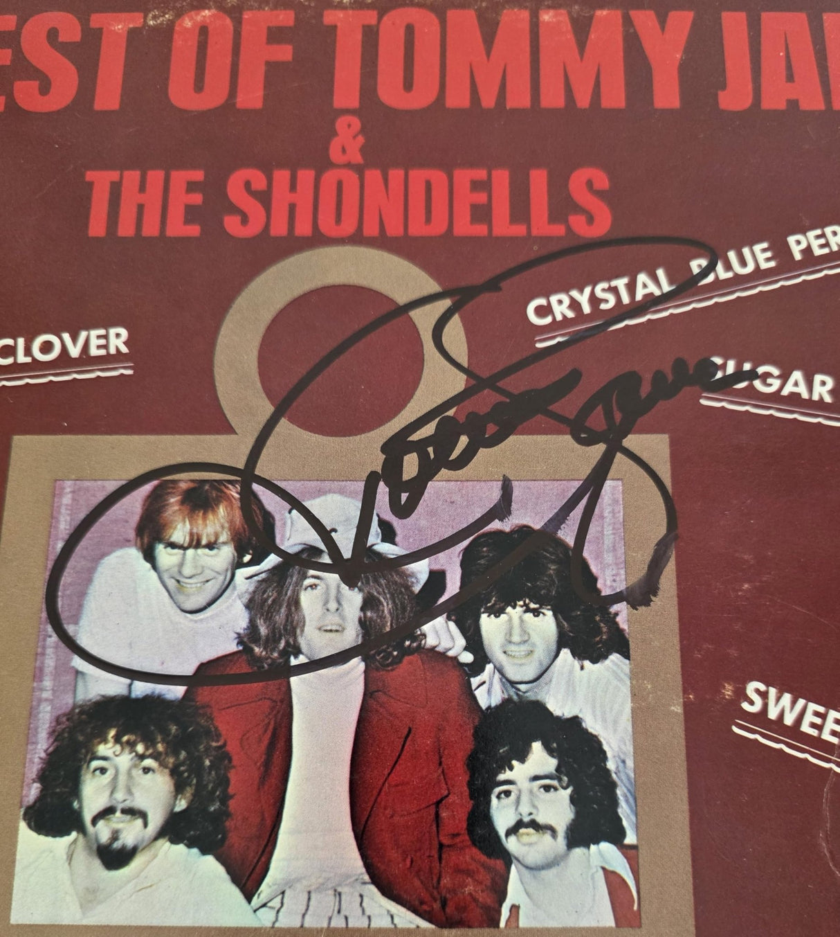 Tommy James Signed Best of The Shondells Album COA Exact Proof Autographed Vinyl Record