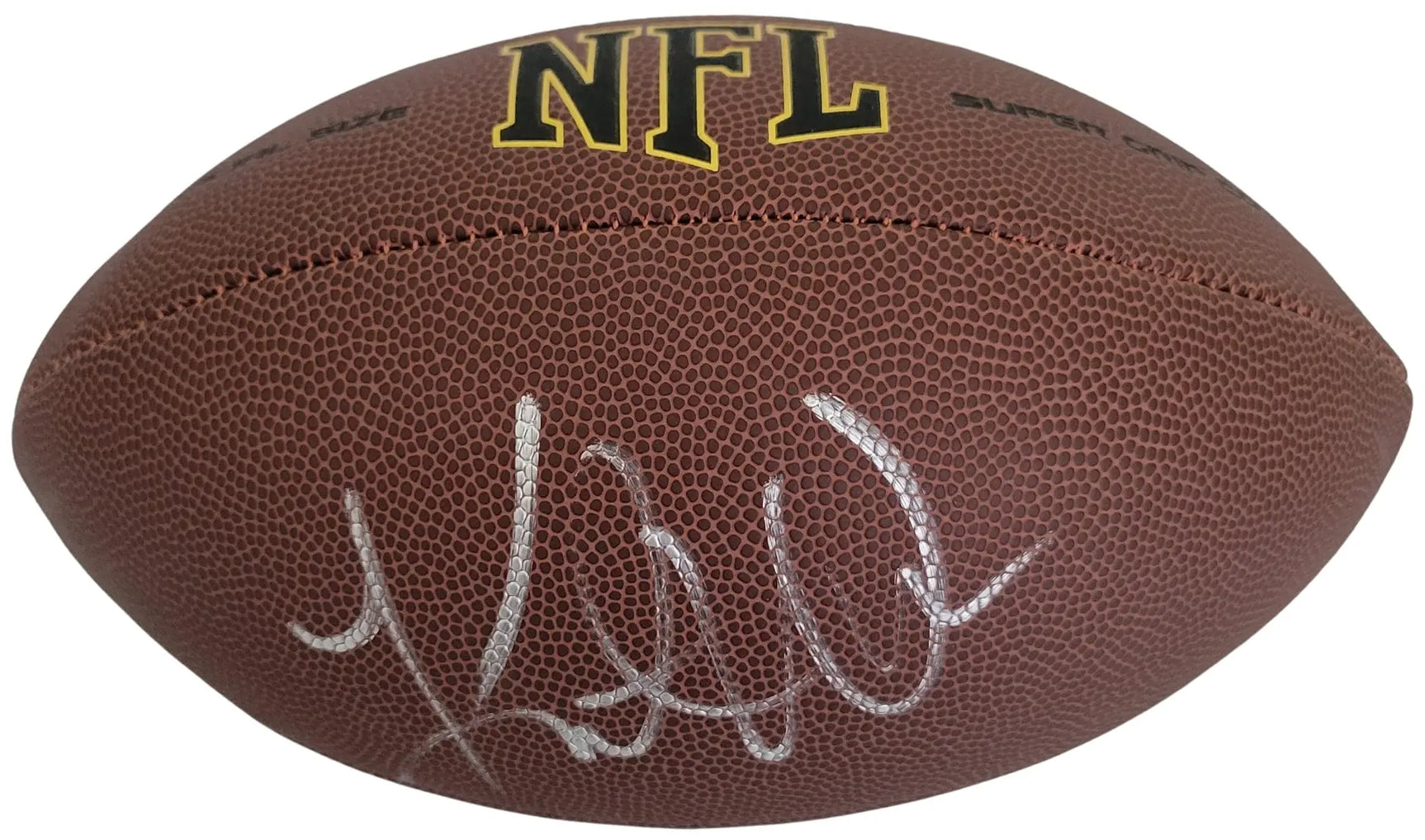 Kurt Warner Signed Football Proof COA Autographed Arizona Cardinals St Louis Rams