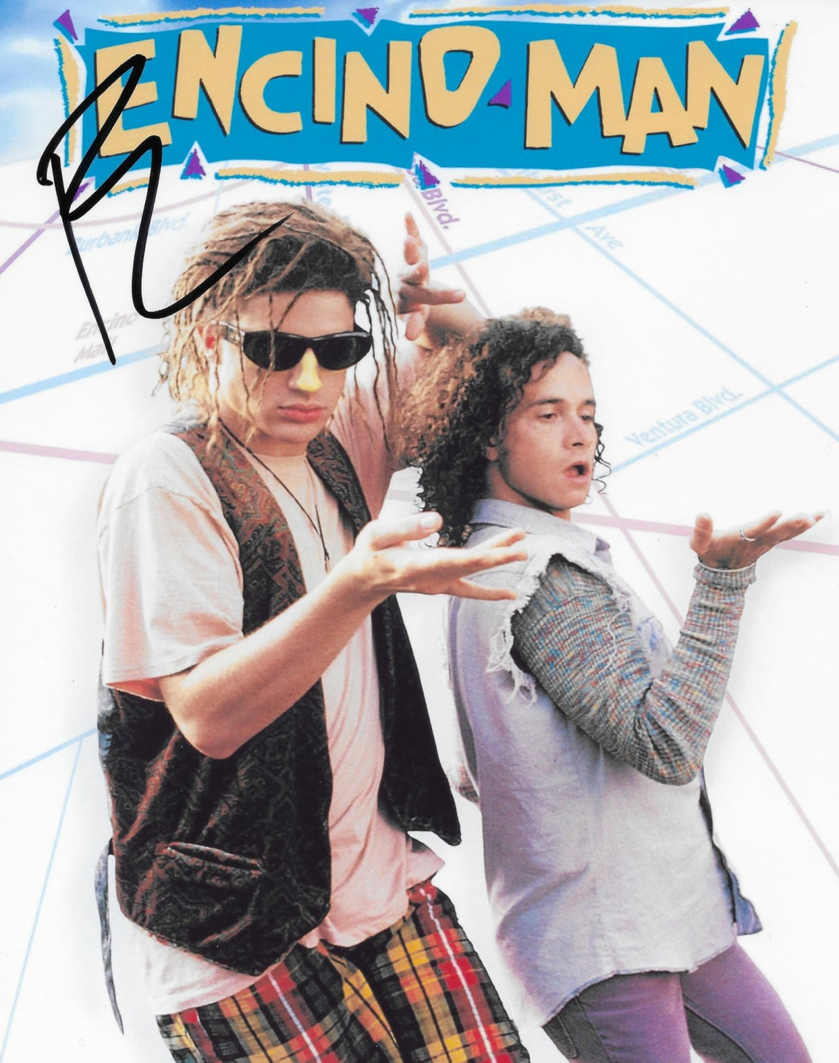Pauly Shore Signed Encino Man 8x10 Photo COA Exact Proof Autographed Star