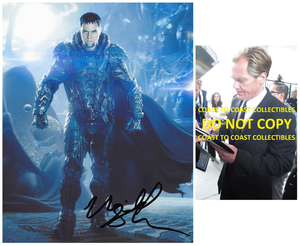Michael Shannon Signed 8x10 Photo Proof COA Actor Autographed Man of Steel STAR
