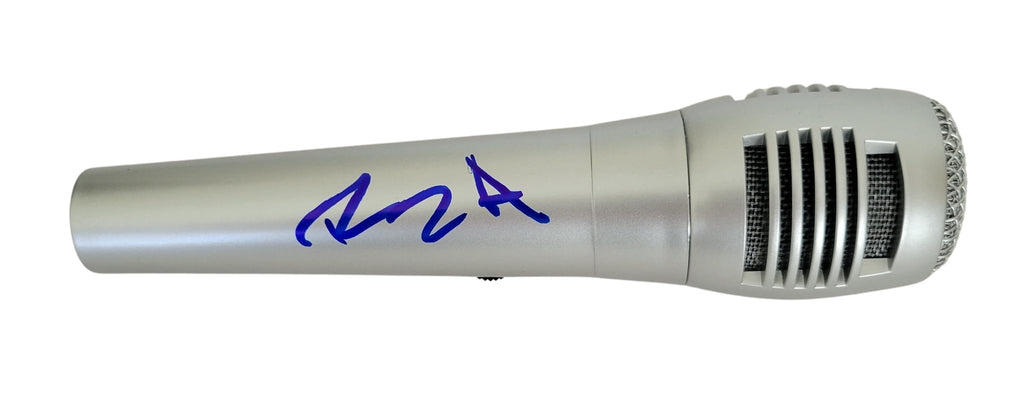 RZA WU Tang Clan Rapper Signed Microphone COA Exact Proof Autographed Mic