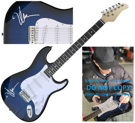 Neal Schon Signed Full Size Electric Guitar COA Exact Proof Autographed Journey