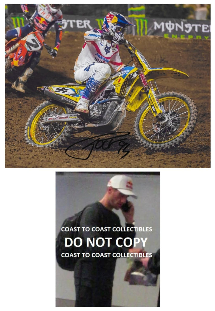 Ken Roczen Signed 8x10 Photo COA Proof Autographed Supercross Motocross..