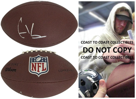 Cooper Kupp Signed Duke Football Proof COA Autographed Seattle Seahawks LA Rams