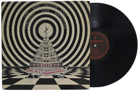 Blue Oyster Cult Signed Tyranny and Mutation Album COA Proof Autographed Vinyl Record