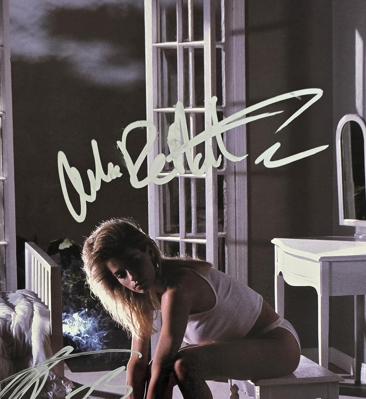 Stephen Pearcy Warren DeMartini Signed Ratt Invasion of Your Privacy Album COA Proof Autographed Vinyl Record