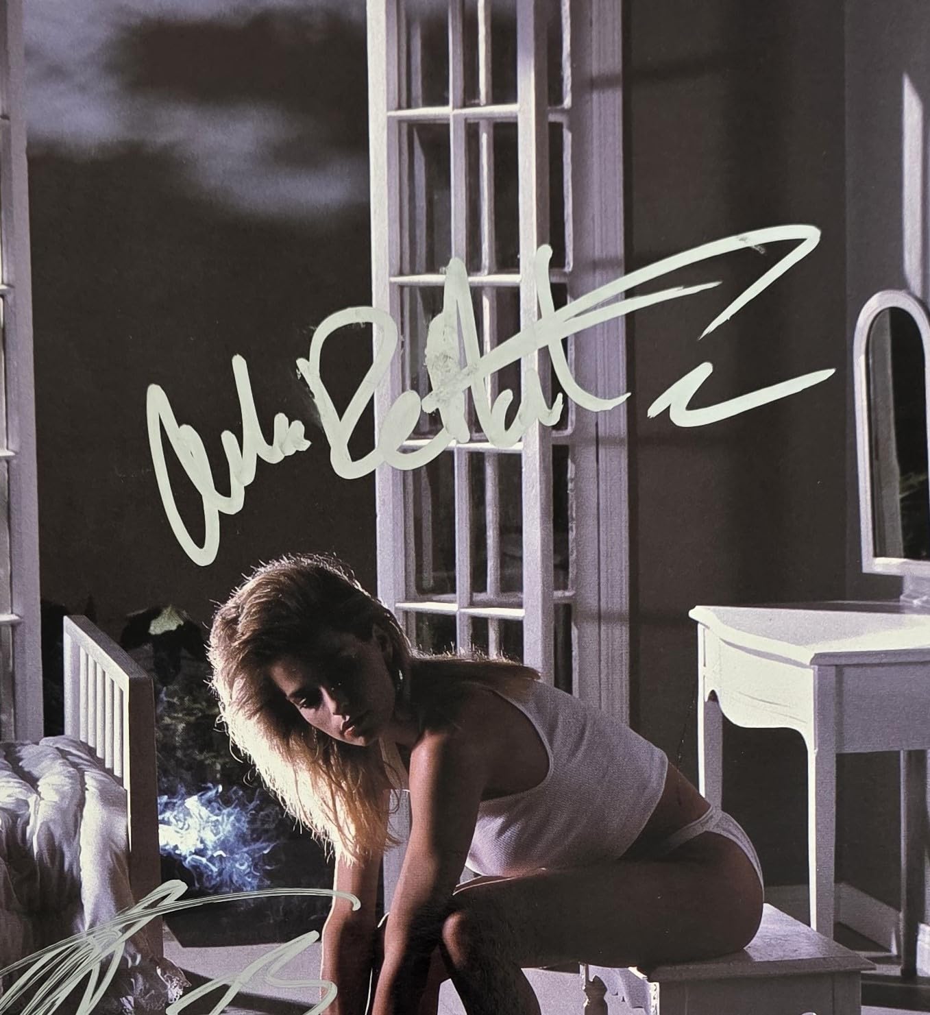 Stephen Pearcy Warren DeMartini Signed Ratt Invasion of Your Privacy Album COA Proof Autographed Vinyl Record