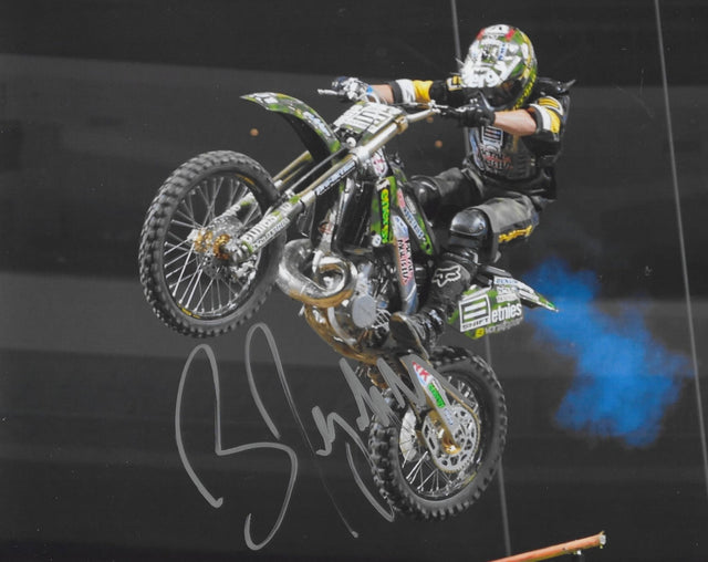 Brian Deegan Signed 8x10 Photo COA Proof Autographed Freestyle Motocross Rider,