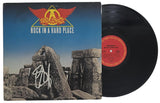 Steven Tyler Signed Aerosmith Rock in a Hard Place Album COA Proof Autographed Vinyl Record