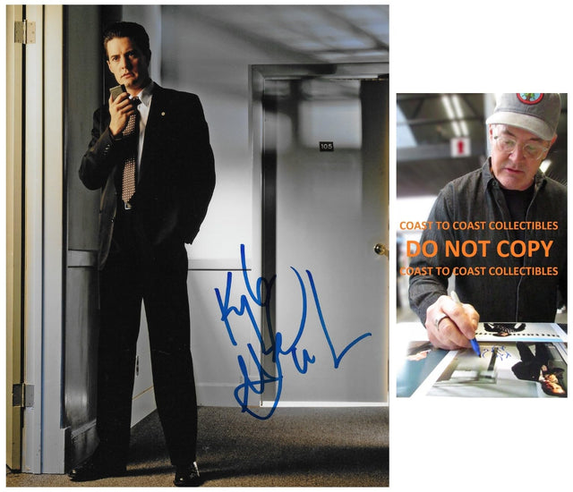 Kyle MacLachlan Signed 8x10 Photo COA Proof Autographed Agent Cooper Twin Peaks,. STAR