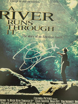 Tom Skerritt Signed A River Runs Through it 12x18 Photo COA Proof Autographed STAR