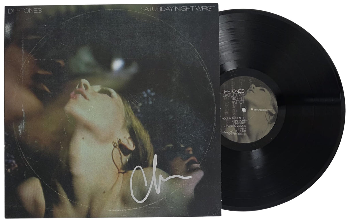 Chino Moreno Signed Saturday Night Wrist Album Proof Autographed Vinyl Record Deftones