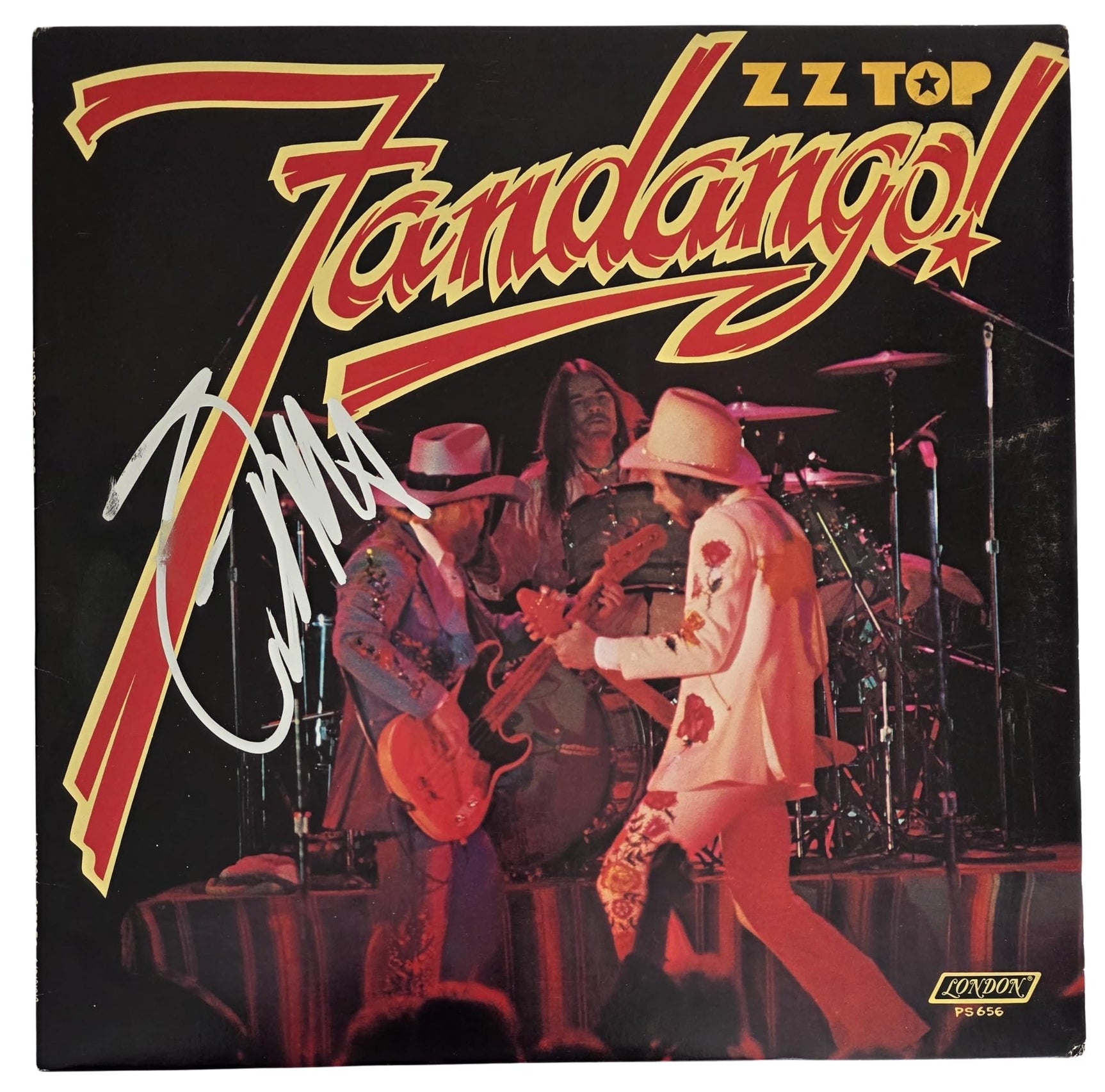 Billy Gibbons Signed ZZ Top Fandango Album COA Proof Autographed Vinyl Record