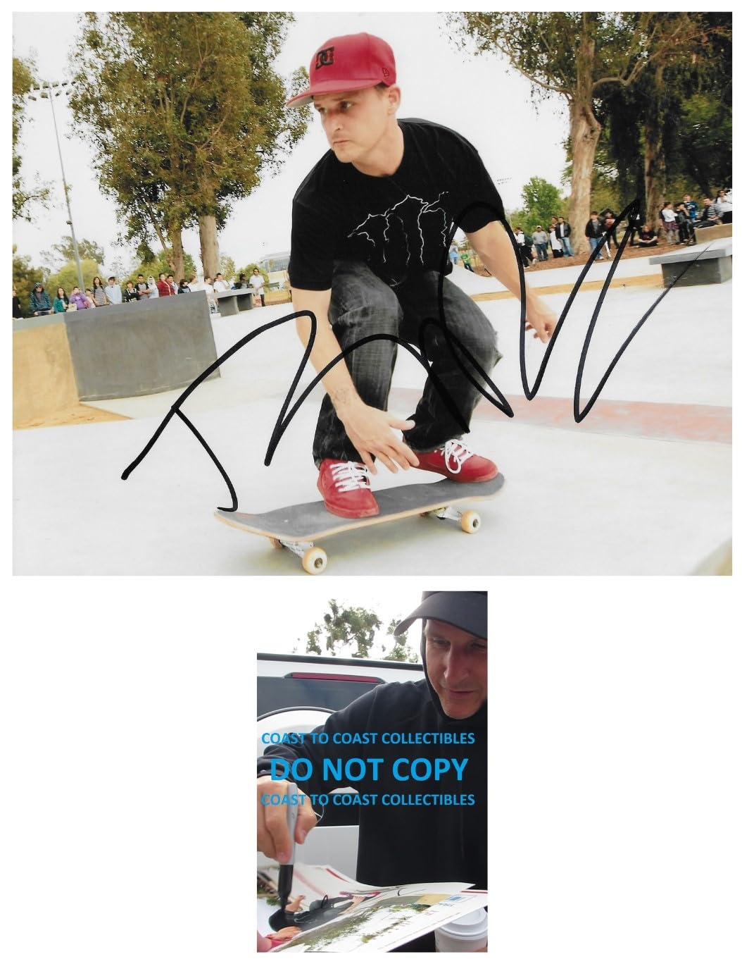 Rob Dyrdek Signed 8x10 Photo COA Proof Autographed Skateboarder MTV star