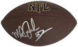 Mike Quick Signed Football Exact Proof COA Autographed Philadelphia Eagles NC State
