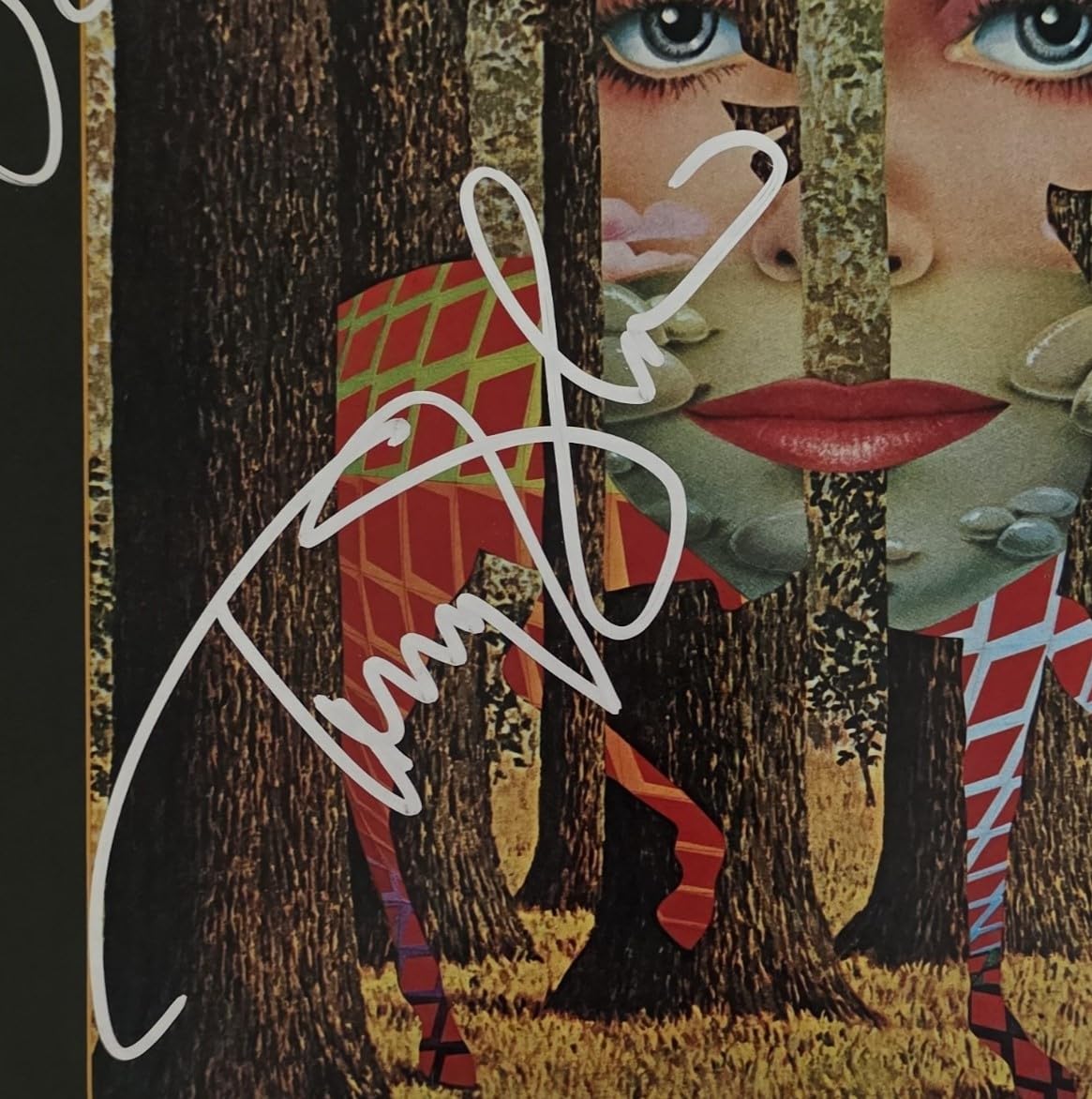 Tommy Shaw & James Young Signed Styx The Grand Illusion Album COA Proof Autographed Vinyl Record
