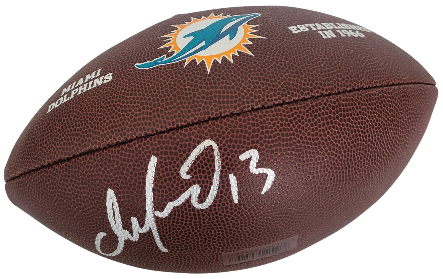 Dan Marino Signed Miami Dolphins Logo Football Exact Proof COA – Coast ...