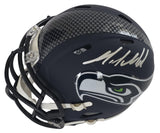 Mike Macdonald Signed Mini Football Helmet Proof COA Autographed Seattle Seahawks