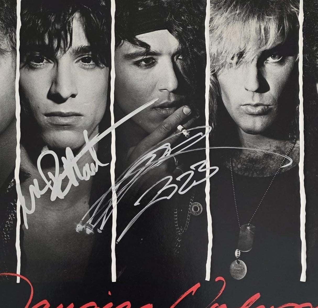 Stephen Pearcy Warren DeMartini Signed Ratt Dancing Undercover Album COA Proof Autographed