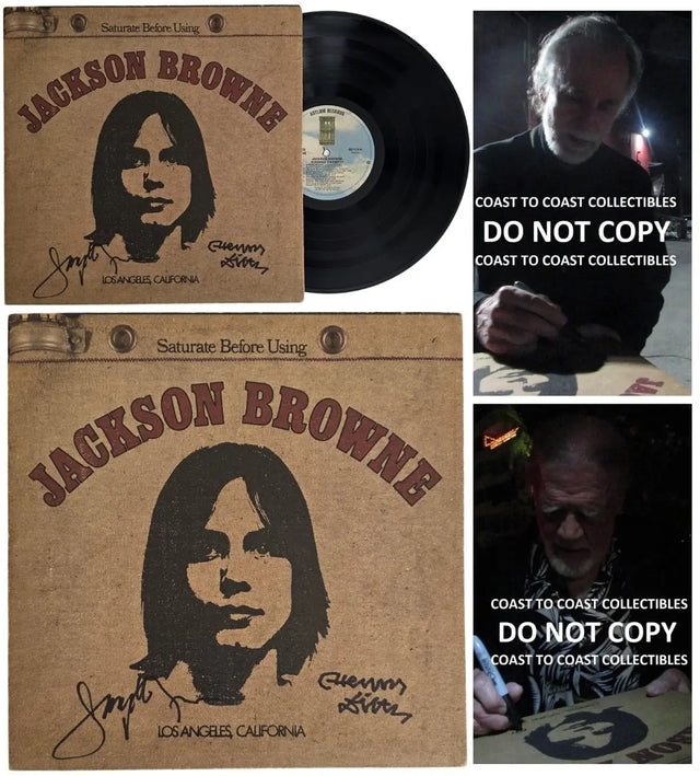 Jackson Browne Signed Album COA Exact Proof Henry Diltz Autographed Vinyl Record Auto