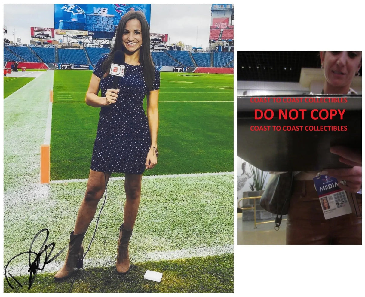 Dianna Russini Espn Journalist Signed 8x10 Photo Proof COA Autographed, Star