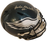 Jordan Mailata Signed Eagles Full Size Helmet COA Proof Autographed