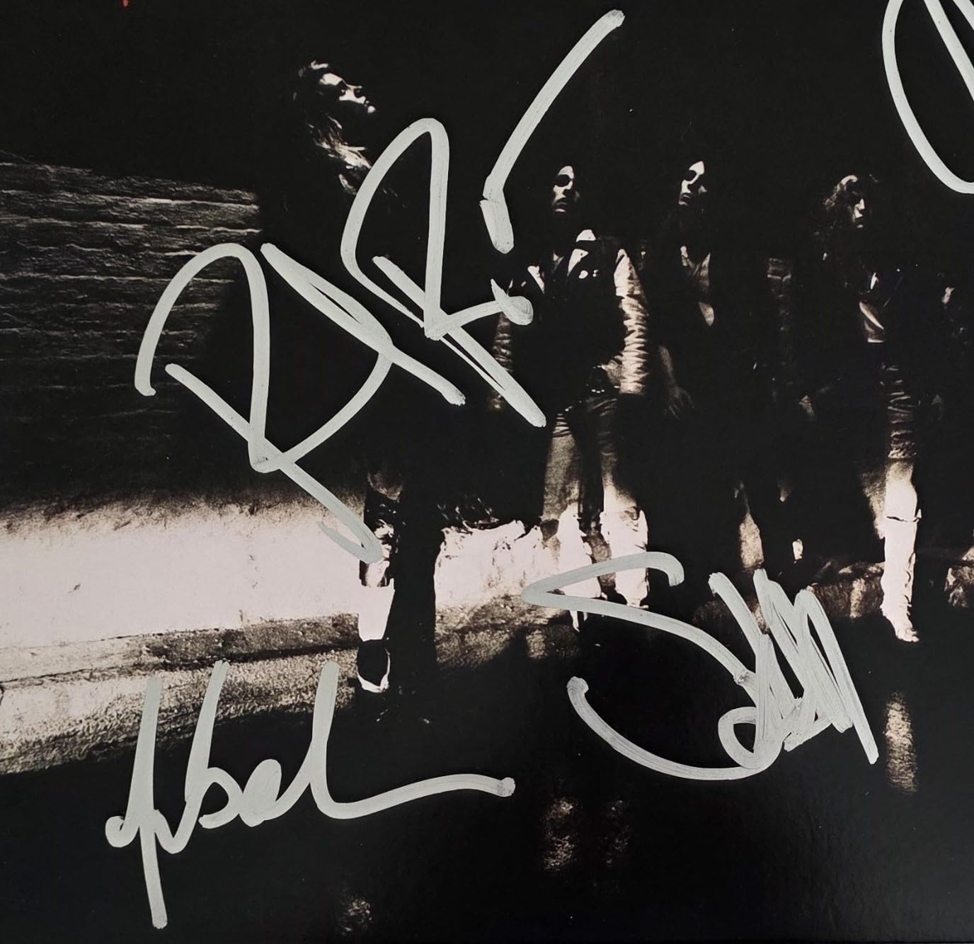 Skid Row Band Signed Album COA Exact Proof Autographed Vinyl Record Sabo,Hill,Bolan,Bach
