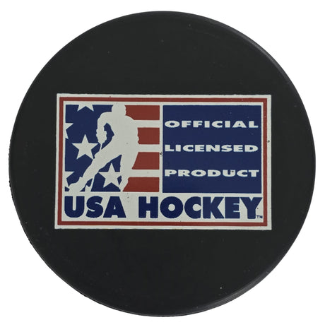 Al Michaels Signed USA Hockey Puck COA Proof Winter Olympics Gold Miracle on Ice