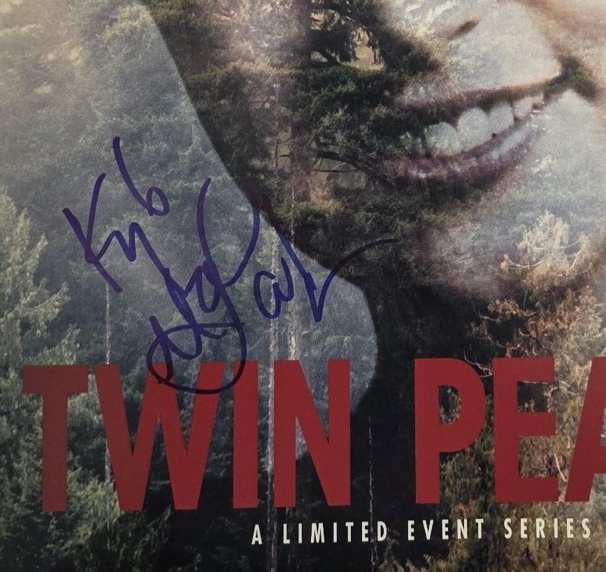 Kyle MacLachlan Signed Twin Peaks 12x18 Photo Poster COA Proof Autographed Actor Movie STAR..