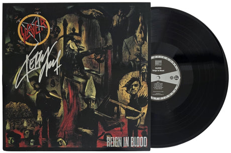 Kerry King Signed Slayer Reign in Blood Album COA Proof Autographed Vinyl Record