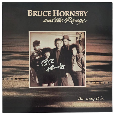 Bruce Hornsby Signed The Way It Is Album COA Proof Vinyl Record Autographed