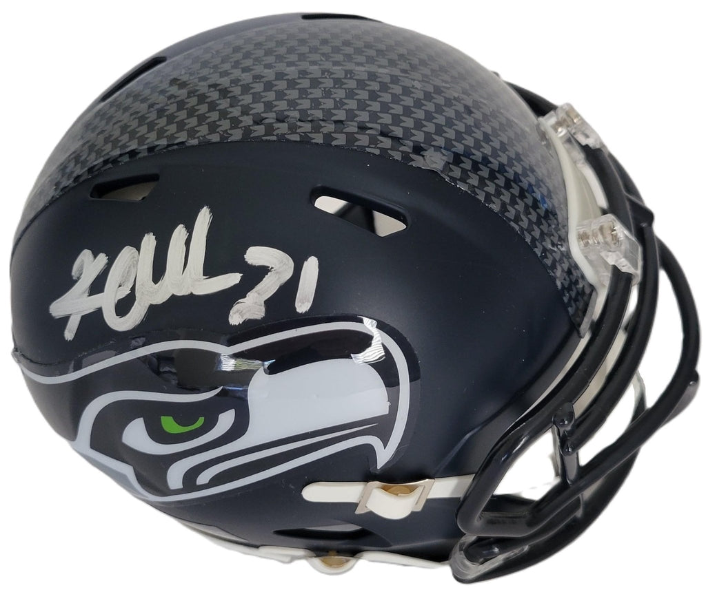 Kam Chancellor Signed Seattle Seahawks Mini Football Helmet Proof COA Autographed