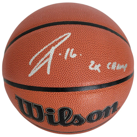 Pau Gasol Signed Basketball COA Proof Autographed LA Lakers Bulls Spurs