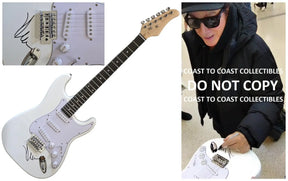 Neal Schon Journey Signed Full Size Electric Guitar COA Exact Proof Autographed