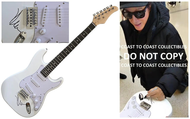 Neal Schon Journey Signed Full Size Electric Guitar COA Exact Proof Autographed