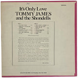 Tommy James Signed It's Only Love Album COA Exact Proof Autographed Vinyl Record