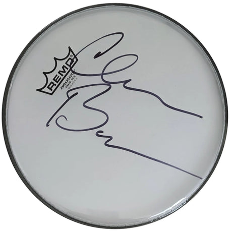 Clem Burke Signed 10'' Drumhead COA Exact Proof Autographed Blondie Drummer..