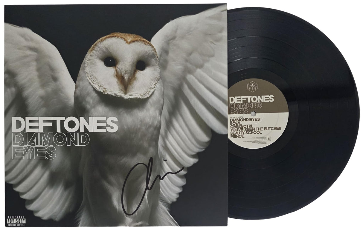 Chino Moreno Signed Deftones Diamond Eyes Album Proof Autographed Vinyl Record