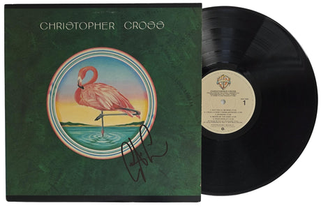 Christopher Cross Signed Album COA Exact Proof Autographed Vinyl Record Sailing