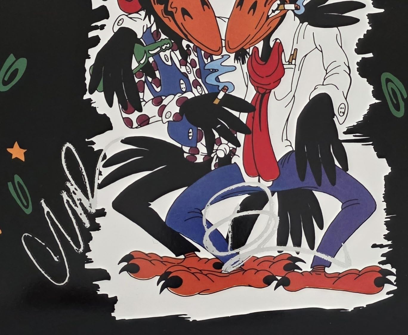 The Black Crowes Signed Jealous Again Album COA Proof Autographed Vinyl Record Chris Robinson & Rich Robinson