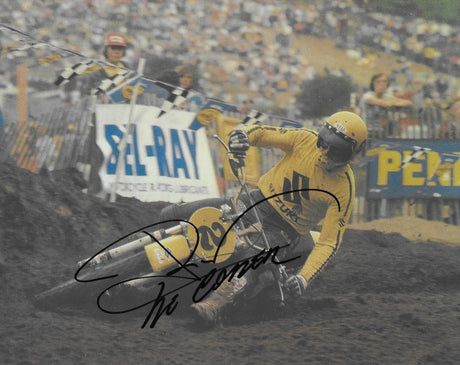 Roger DeCoster supercross motocross racer signed 8x10 photo COA proof autographed,