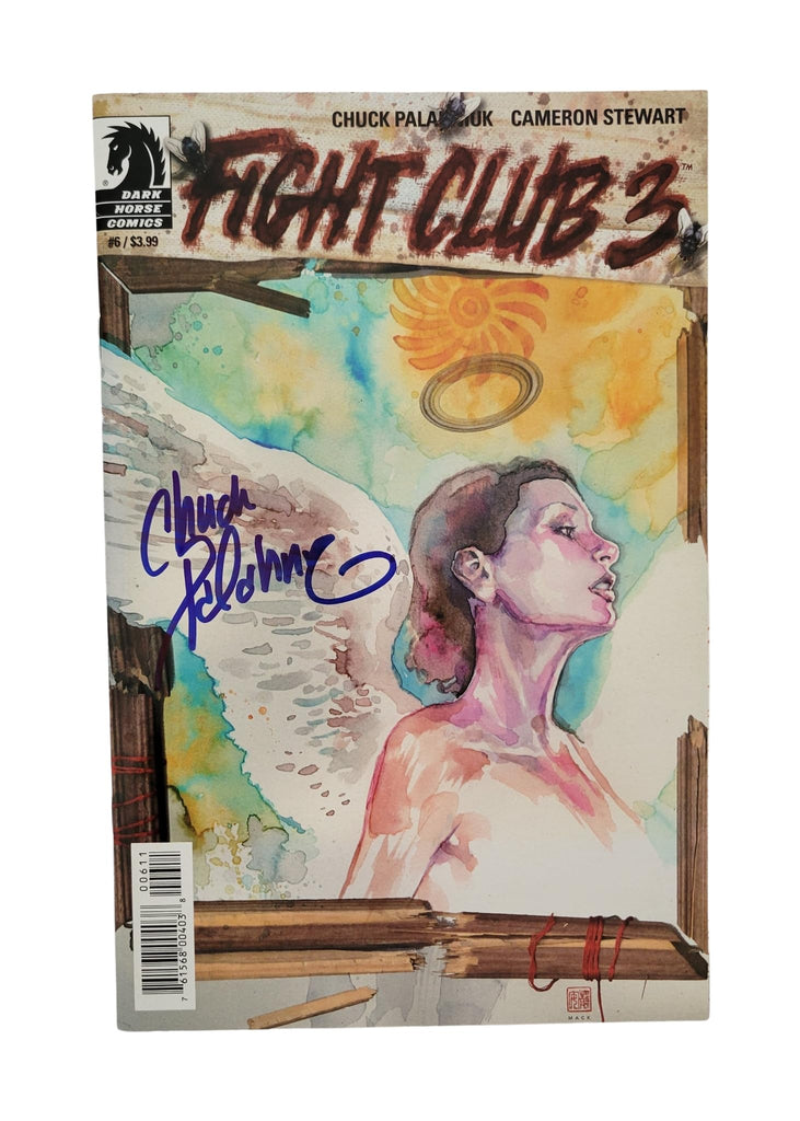 Chuck Palahniuk Signed Flight Club 3#6 Comic Book COA Exact Proof Autographed STAR